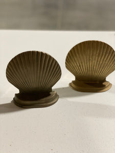 Gold Seashell Decor Set