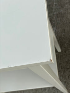 White Nightstand Set